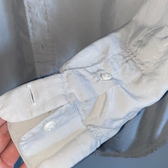 Vintage Capper & Capper Light Gray Button Up - Picture 11 of 11